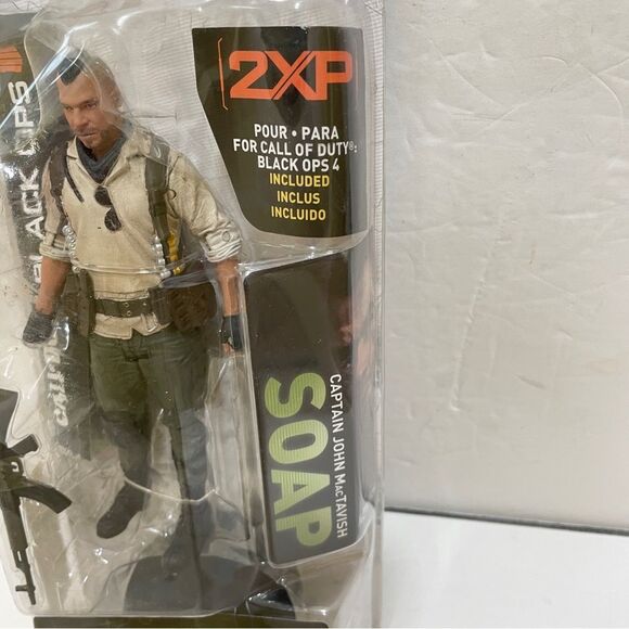 NEW IN PACKAGE CALL OF DUTY CAPTAIN JOHN MCTAVISH ACTION FIGURE - Picture 2 of 6